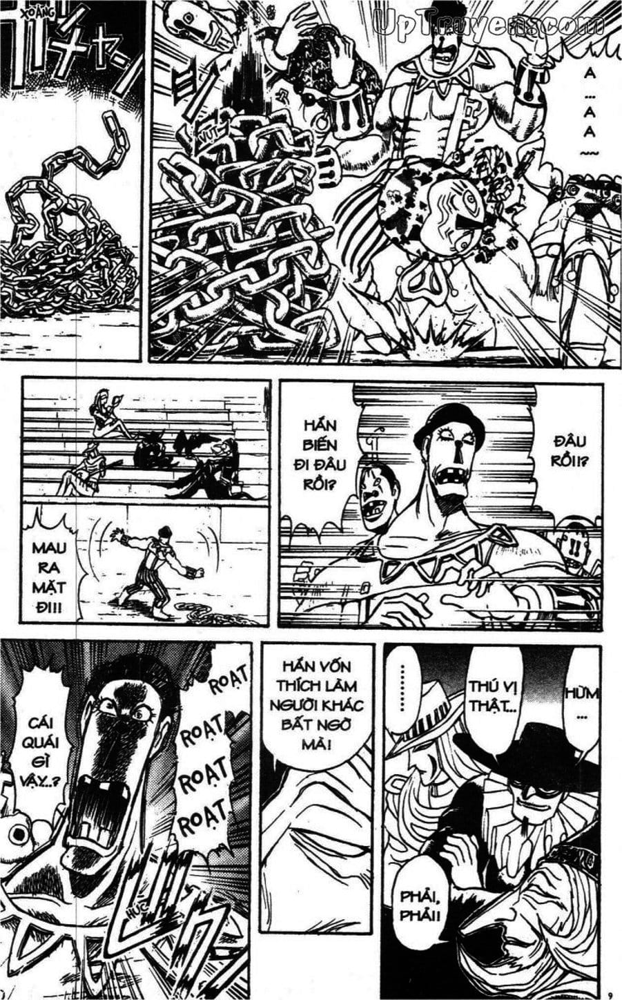 Truyện Tranh Gánh Xiếc Quái Dị - Karakuri Circus trang 5