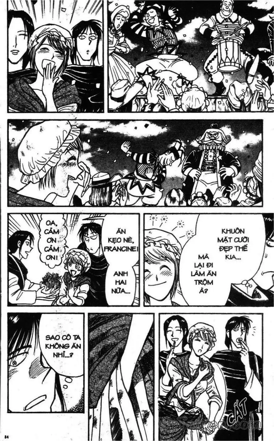 Truyện Tranh Gánh Xiếc Quái Dị - Karakuri Circus trang 5