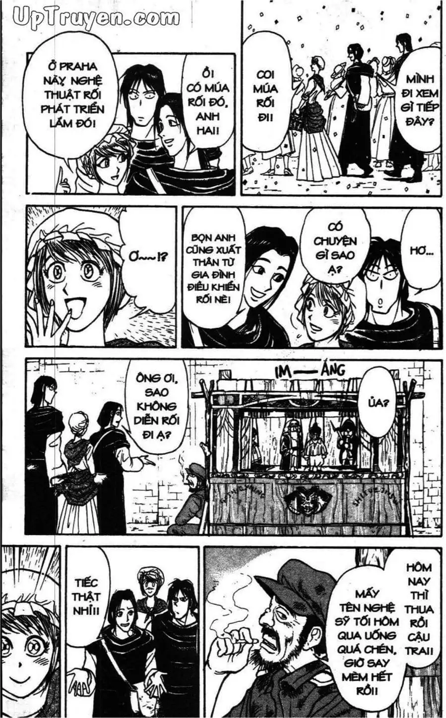 Truyện Tranh Gánh Xiếc Quái Dị - Karakuri Circus trang 5