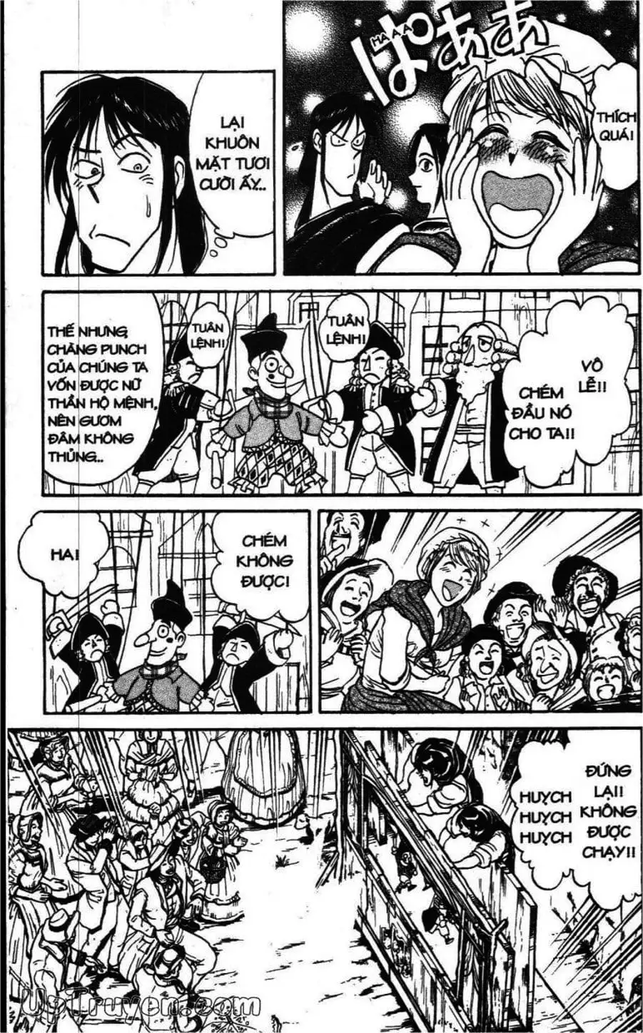 Truyện Tranh Gánh Xiếc Quái Dị - Karakuri Circus trang 5