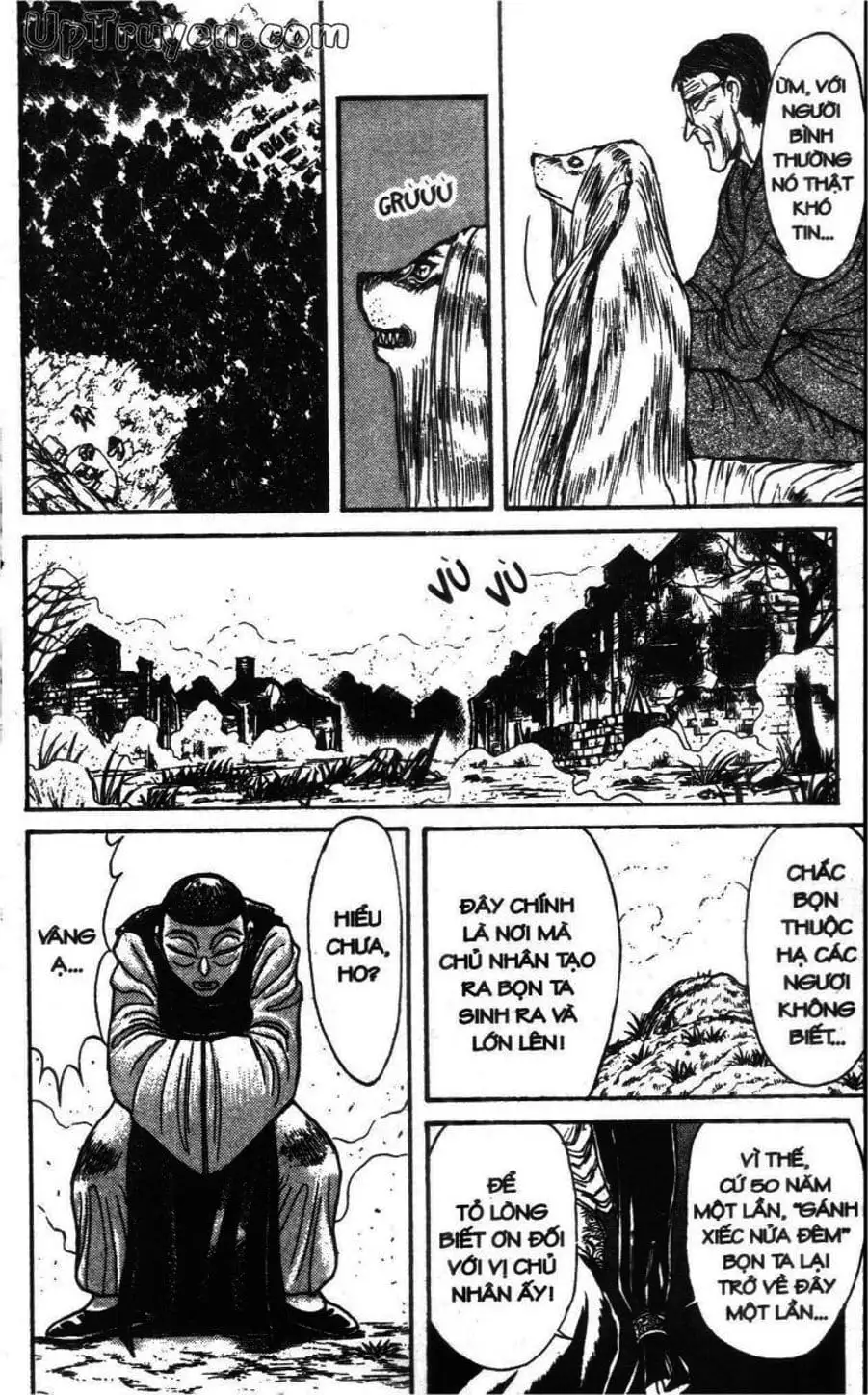 Truyện Tranh Gánh Xiếc Quái Dị - Karakuri Circus trang 5