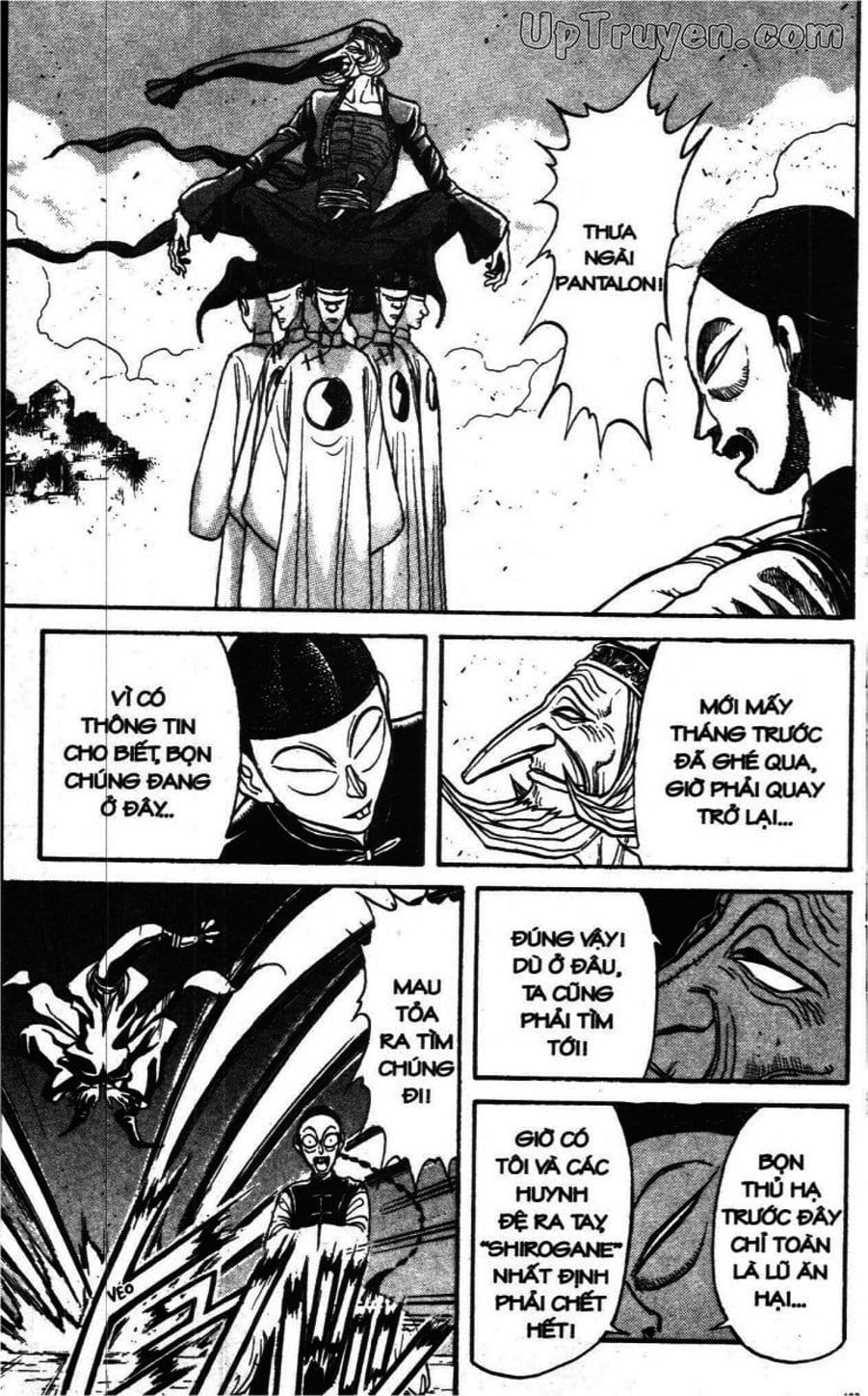 Truyện Tranh Gánh Xiếc Quái Dị - Karakuri Circus trang 5