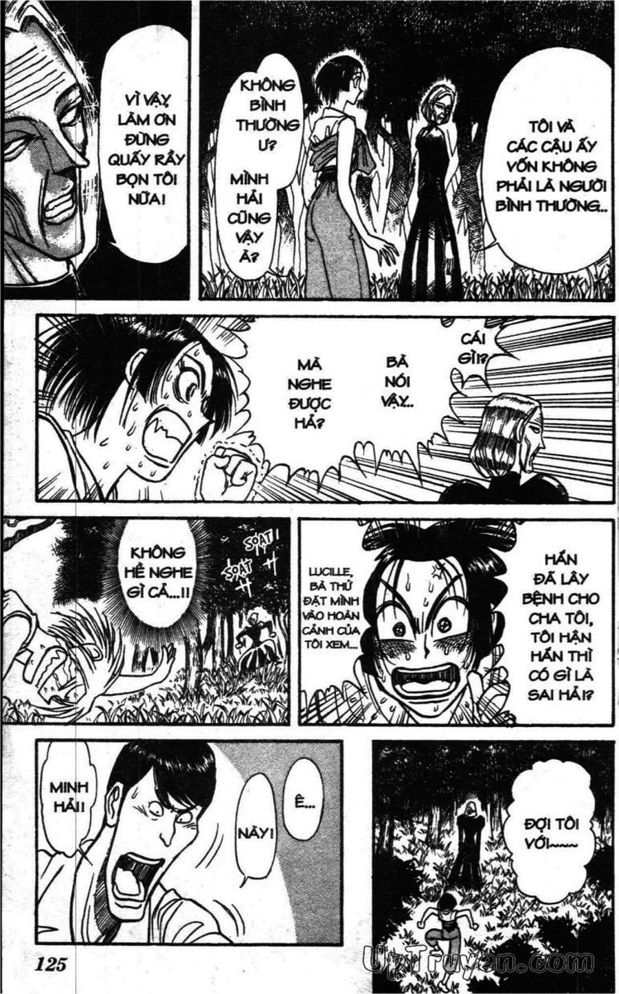 Truyện Tranh Gánh Xiếc Quái Dị - Karakuri Circus trang 5