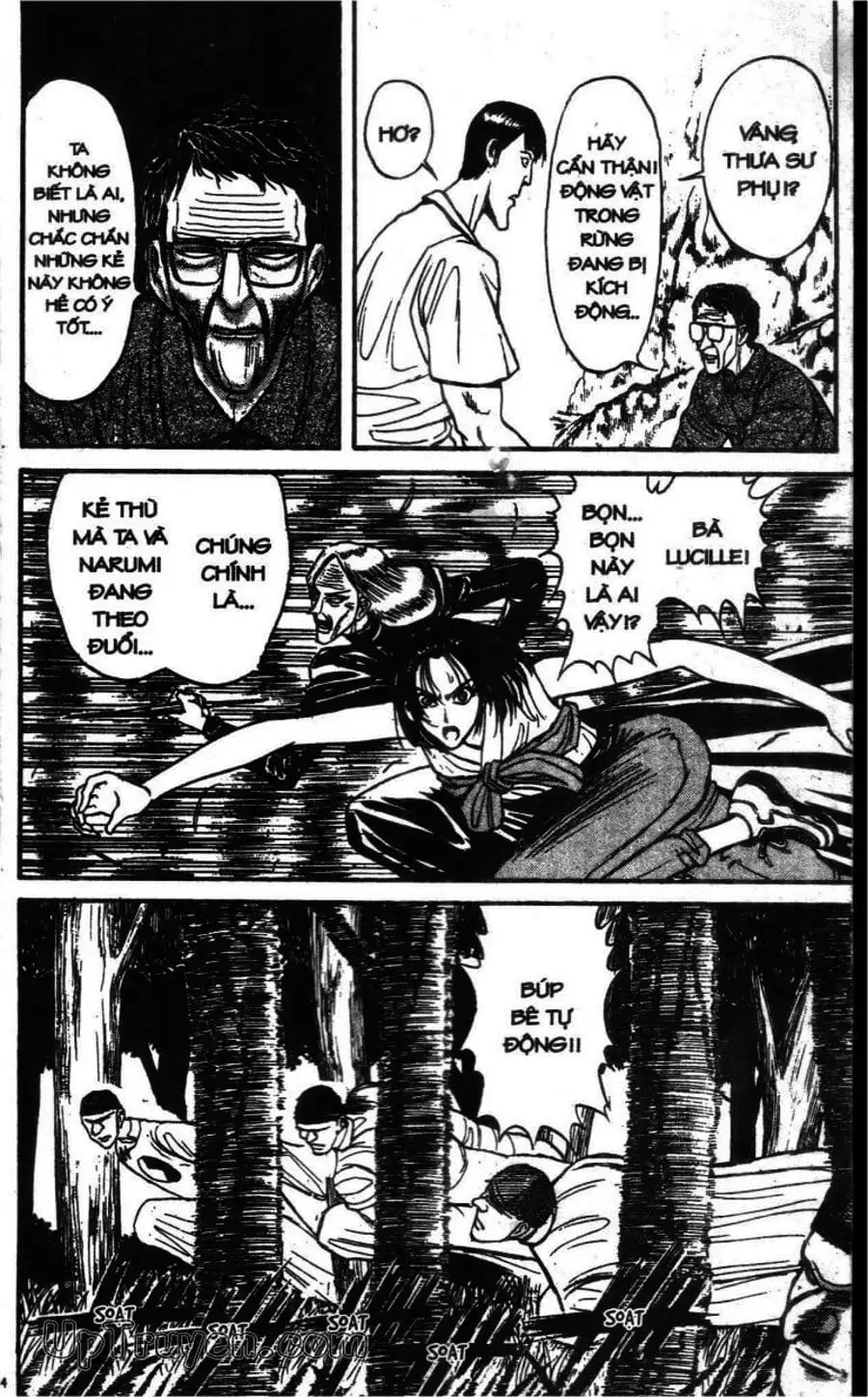 Truyện Tranh Gánh Xiếc Quái Dị - Karakuri Circus trang 5