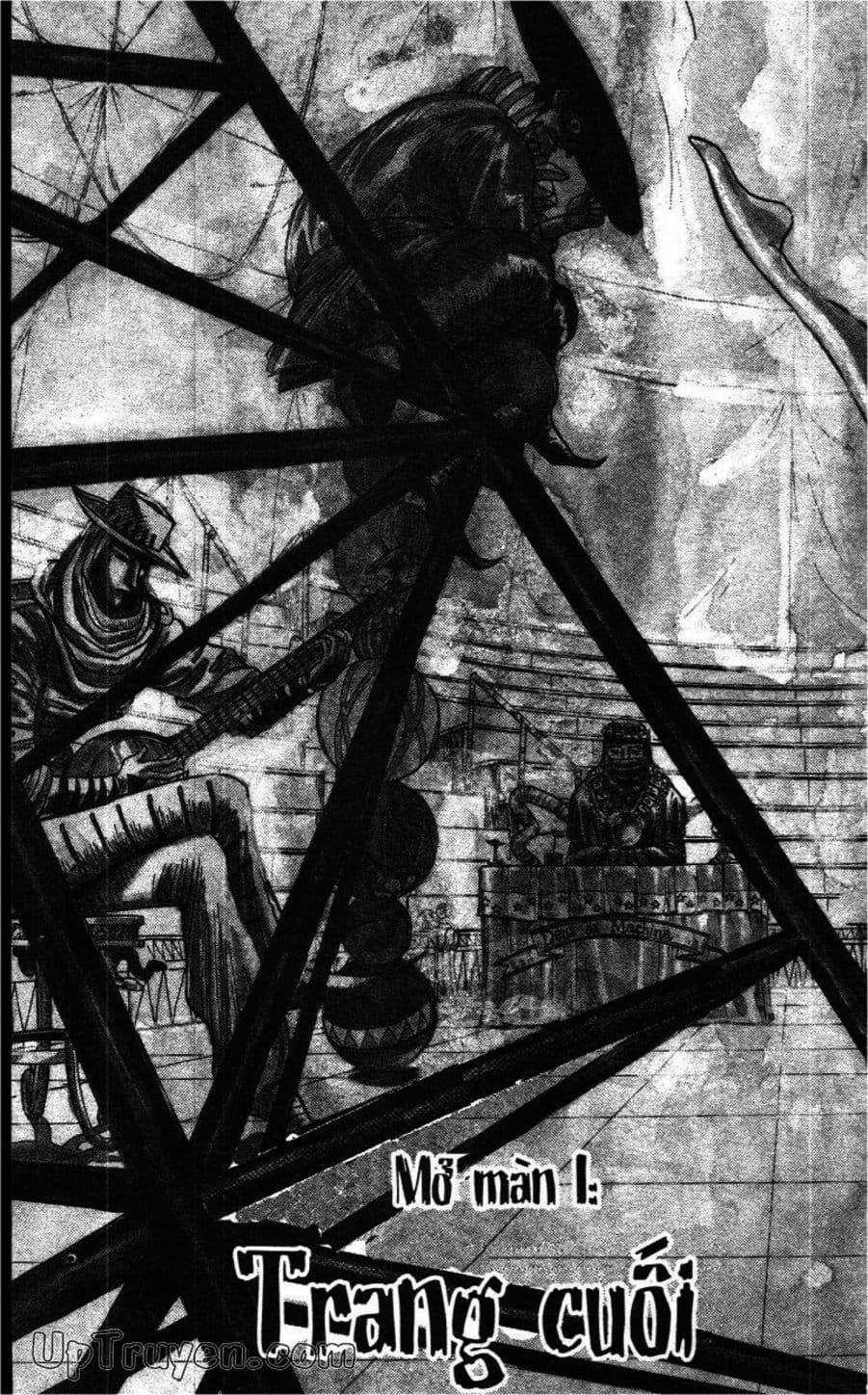 Truyện Tranh Gánh Xiếc Quái Dị - Karakuri Circus trang 5