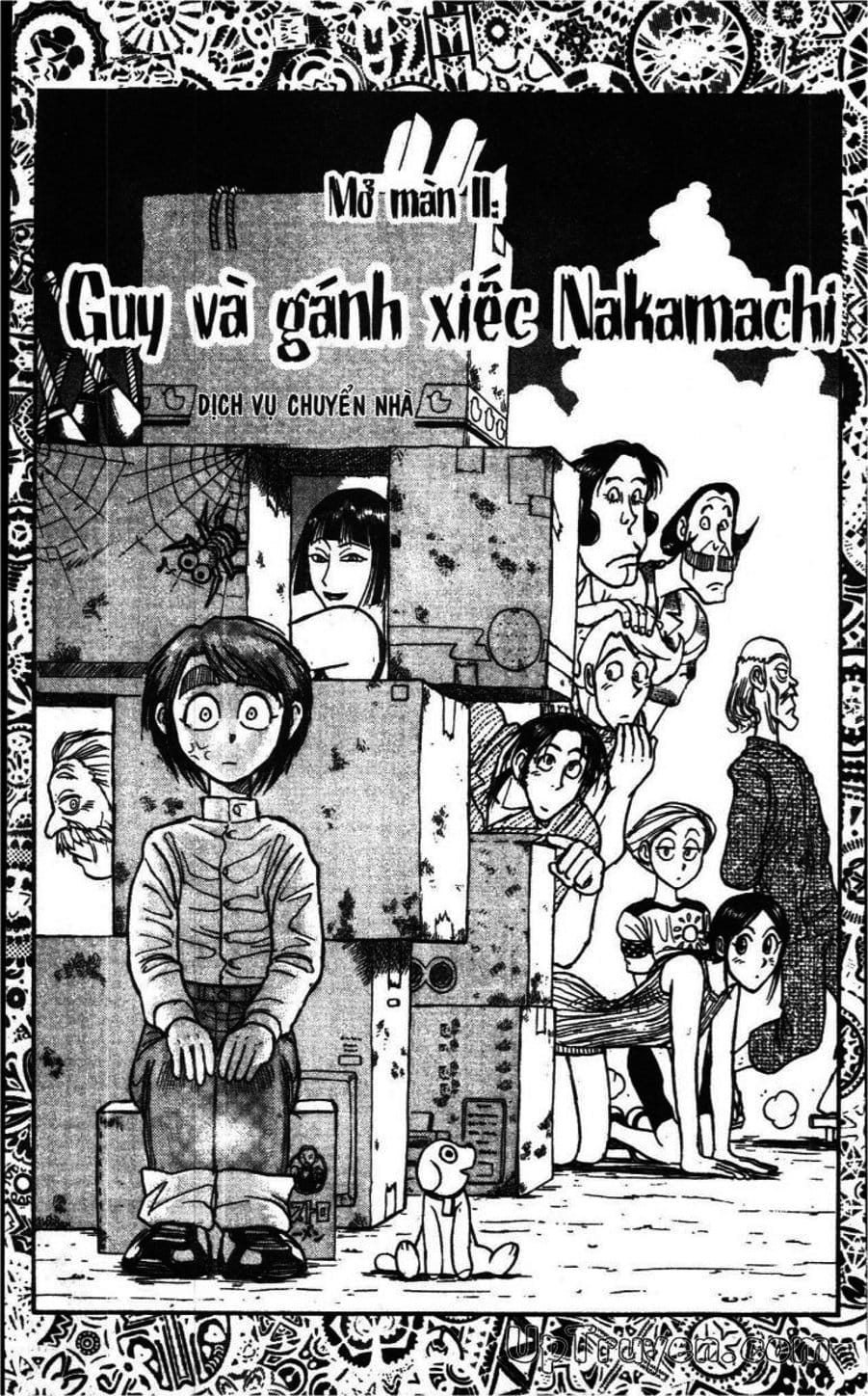 Truyện Tranh Gánh Xiếc Quái Dị - Karakuri Circus trang 5