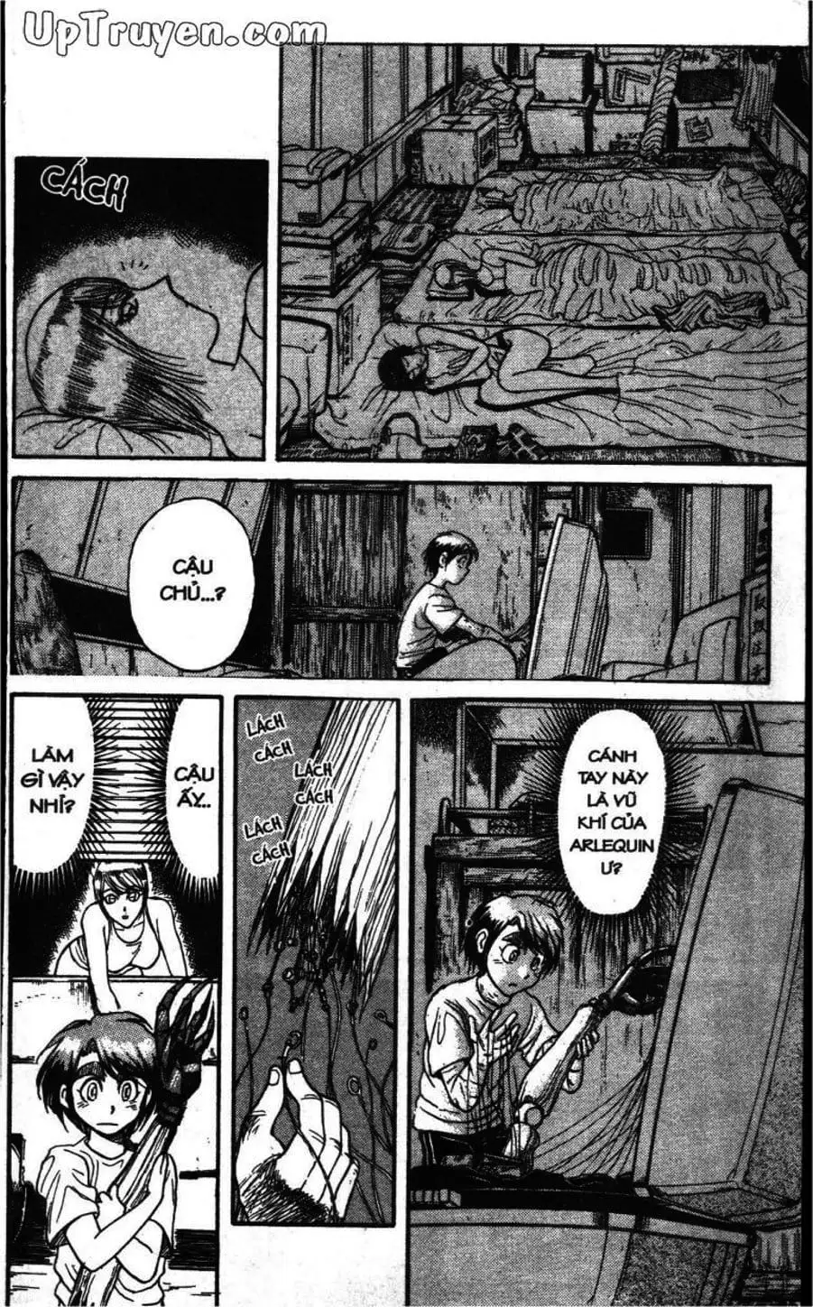 Truyện Tranh Gánh Xiếc Quái Dị - Karakuri Circus trang 5