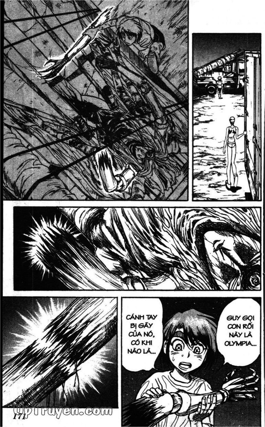 Truyện Tranh Gánh Xiếc Quái Dị - Karakuri Circus trang 5