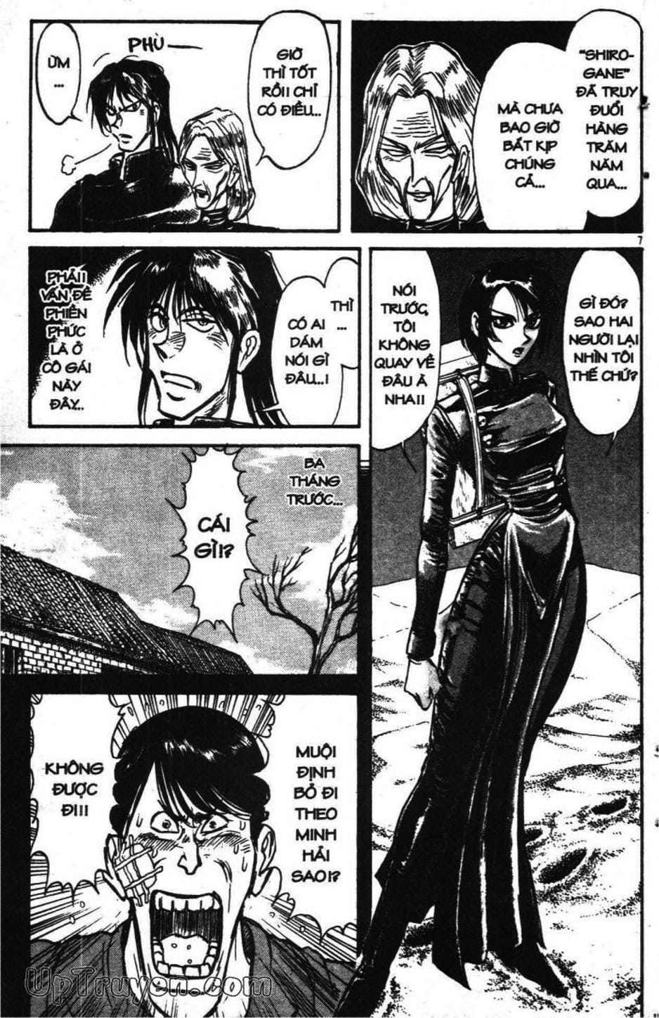 Truyện Tranh Gánh Xiếc Quái Dị - Karakuri Circus trang 5