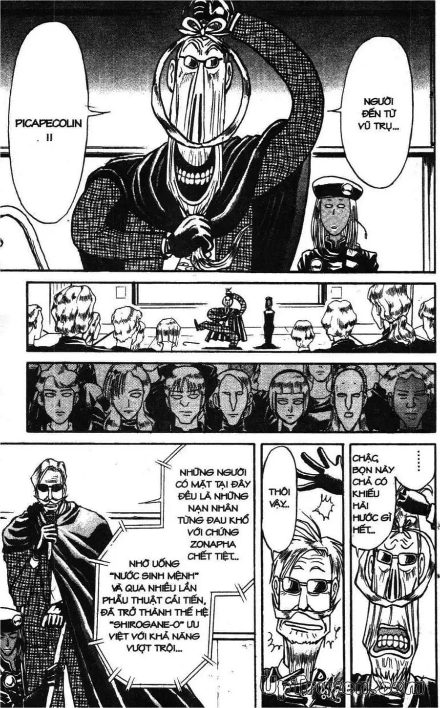 Truyện Tranh Gánh Xiếc Quái Dị - Karakuri Circus trang 5