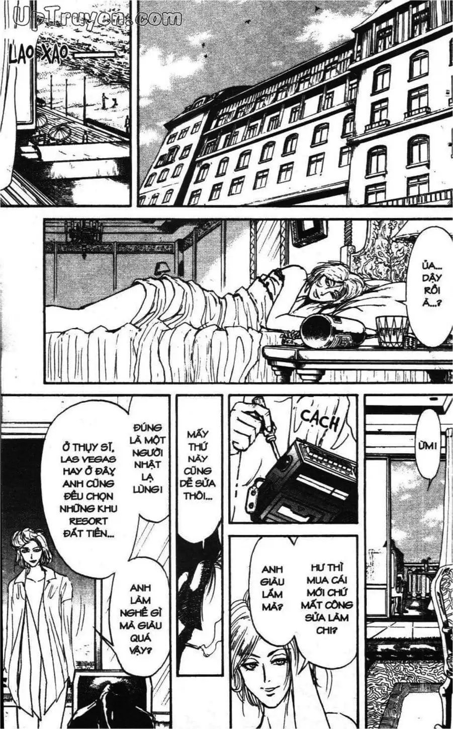 Truyện Tranh Gánh Xiếc Quái Dị - Karakuri Circus trang 5