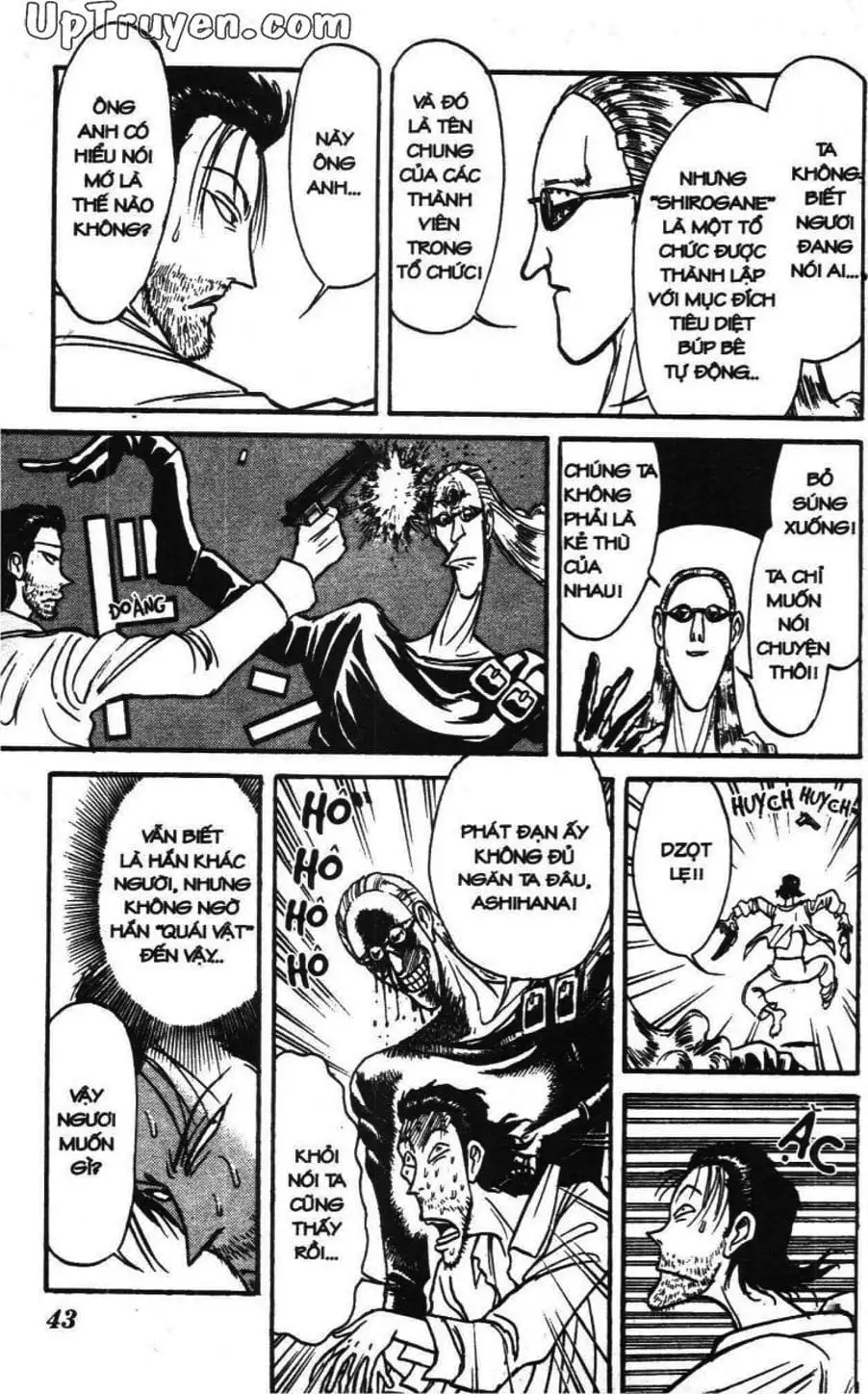 Truyện Tranh Gánh Xiếc Quái Dị - Karakuri Circus trang 5