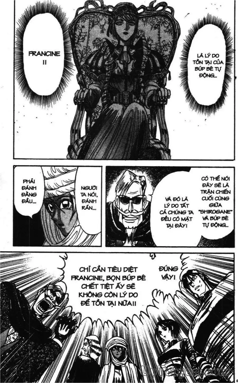 Truyện Tranh Gánh Xiếc Quái Dị - Karakuri Circus trang 5