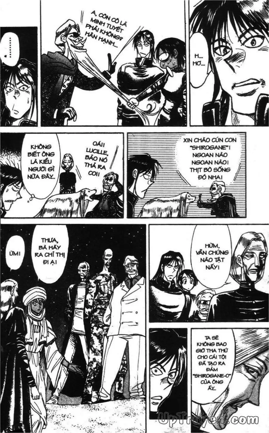 Truyện Tranh Gánh Xiếc Quái Dị - Karakuri Circus trang 5