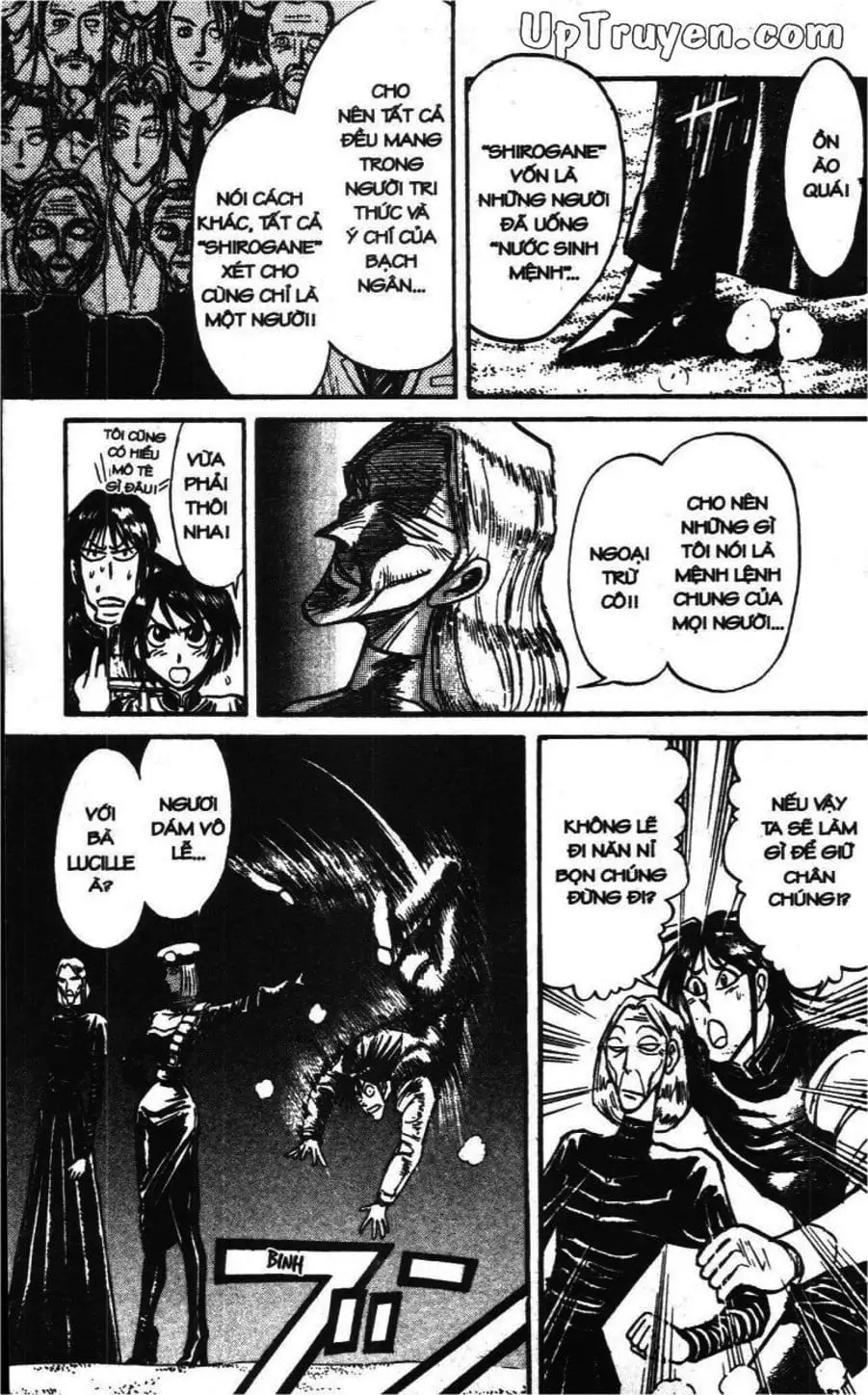 Truyện Tranh Gánh Xiếc Quái Dị - Karakuri Circus trang 5