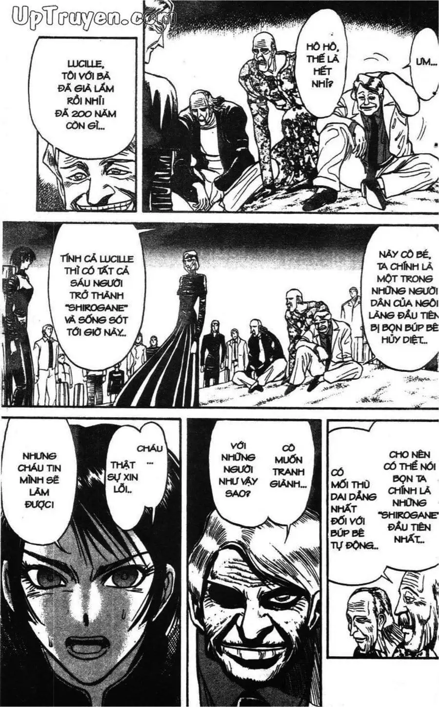 Truyện Tranh Gánh Xiếc Quái Dị - Karakuri Circus trang 5