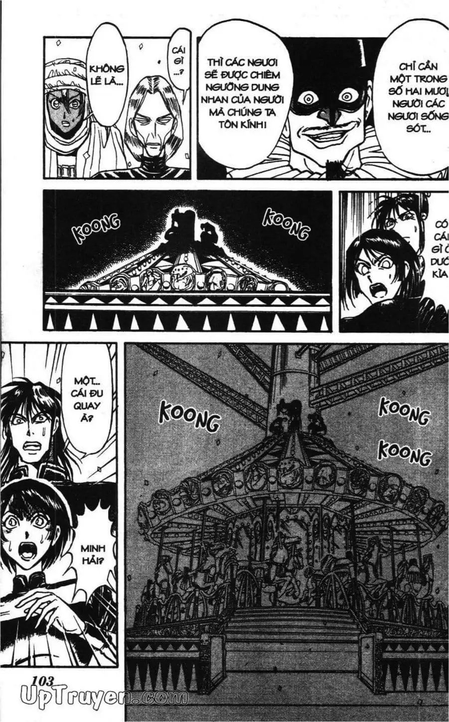 Truyện Tranh Gánh Xiếc Quái Dị - Karakuri Circus trang 5