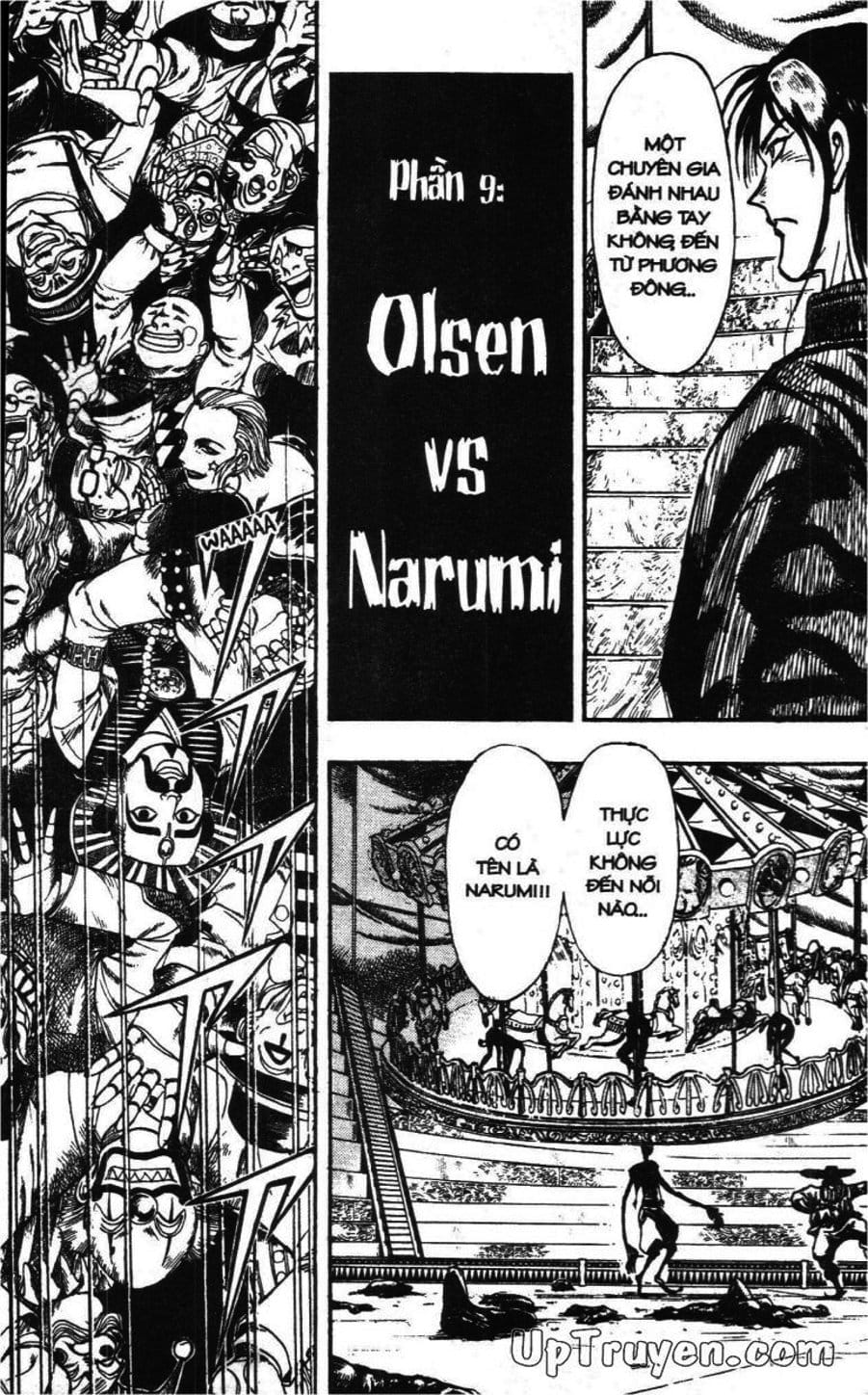 Truyện Tranh Gánh Xiếc Quái Dị - Karakuri Circus trang 5