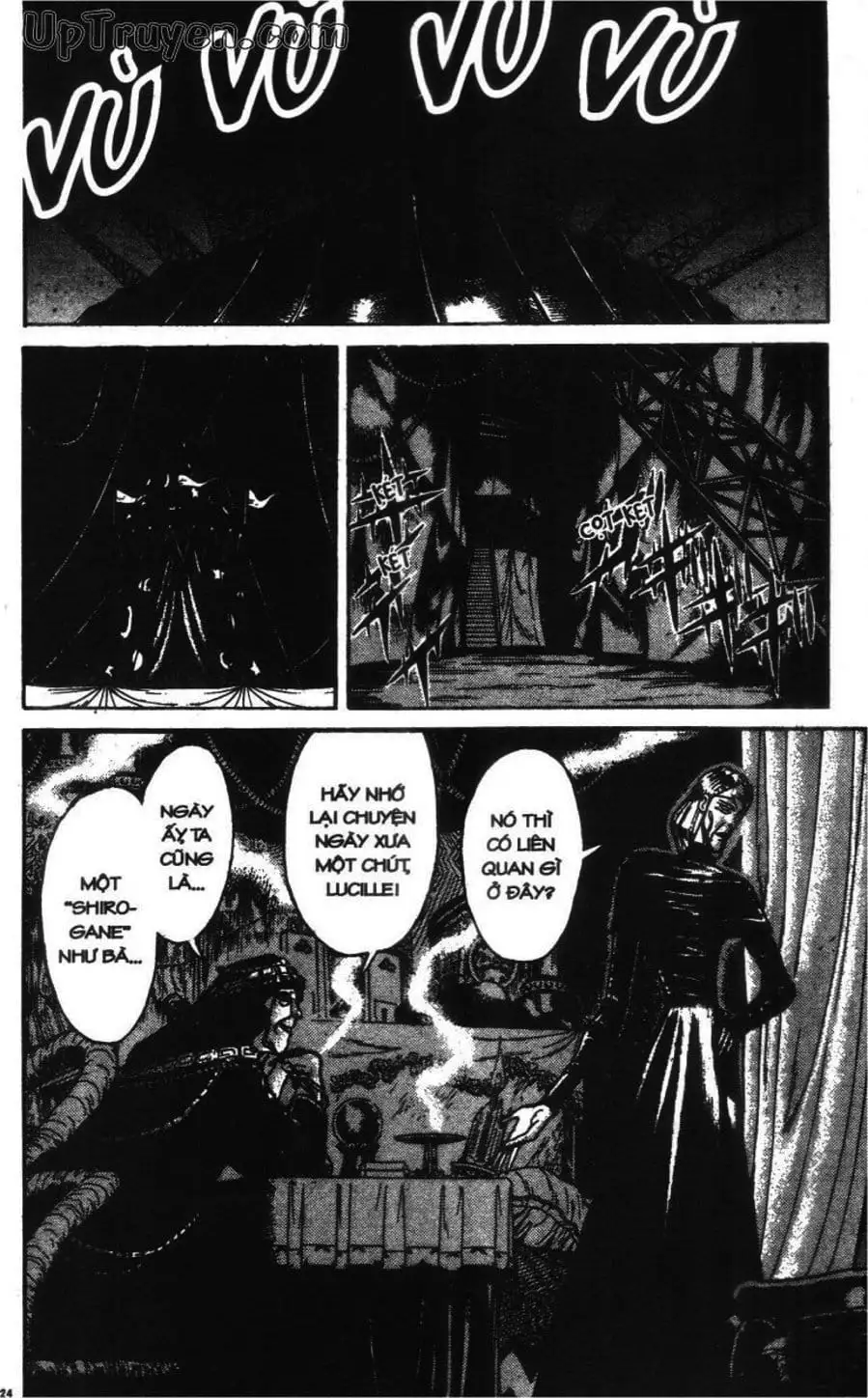 Truyện Tranh Gánh Xiếc Quái Dị - Karakuri Circus trang 5