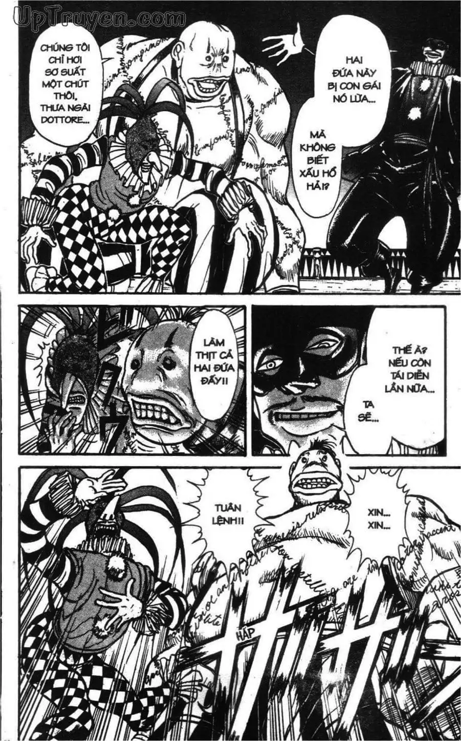 Truyện Tranh Gánh Xiếc Quái Dị - Karakuri Circus trang 5