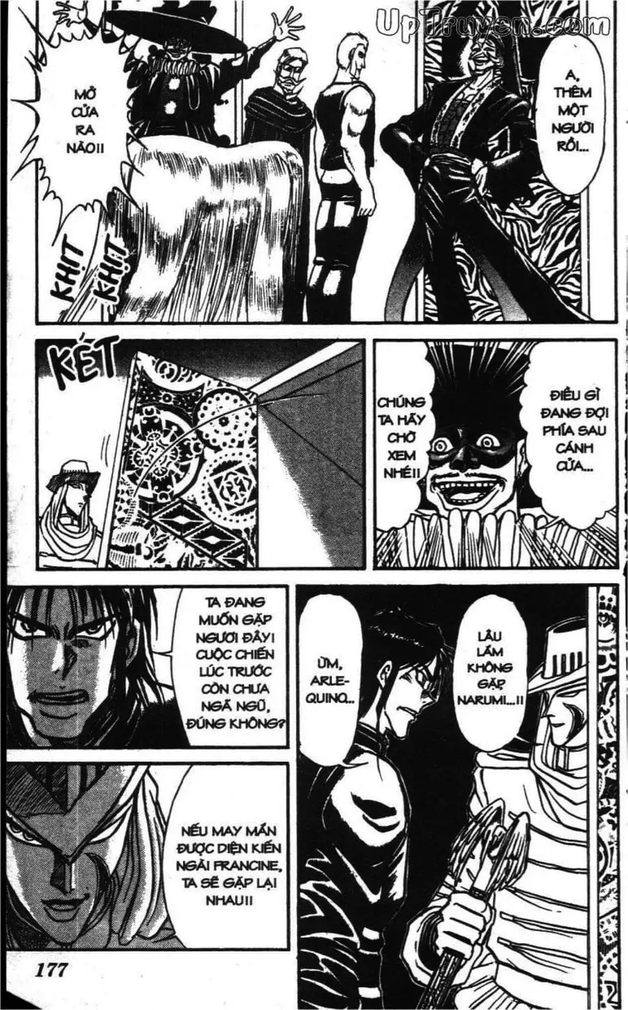 Truyện Tranh Gánh Xiếc Quái Dị - Karakuri Circus trang 5