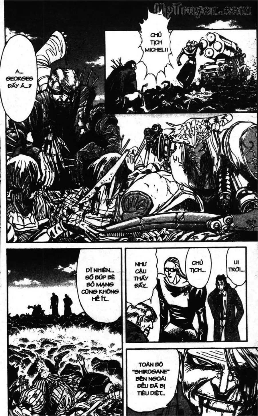 Truyện Tranh Gánh Xiếc Quái Dị - Karakuri Circus trang 5