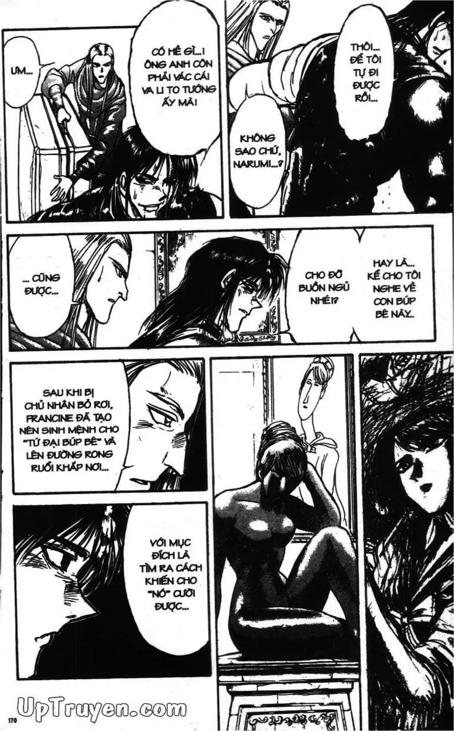 Truyện Tranh Gánh Xiếc Quái Dị - Karakuri Circus trang 5