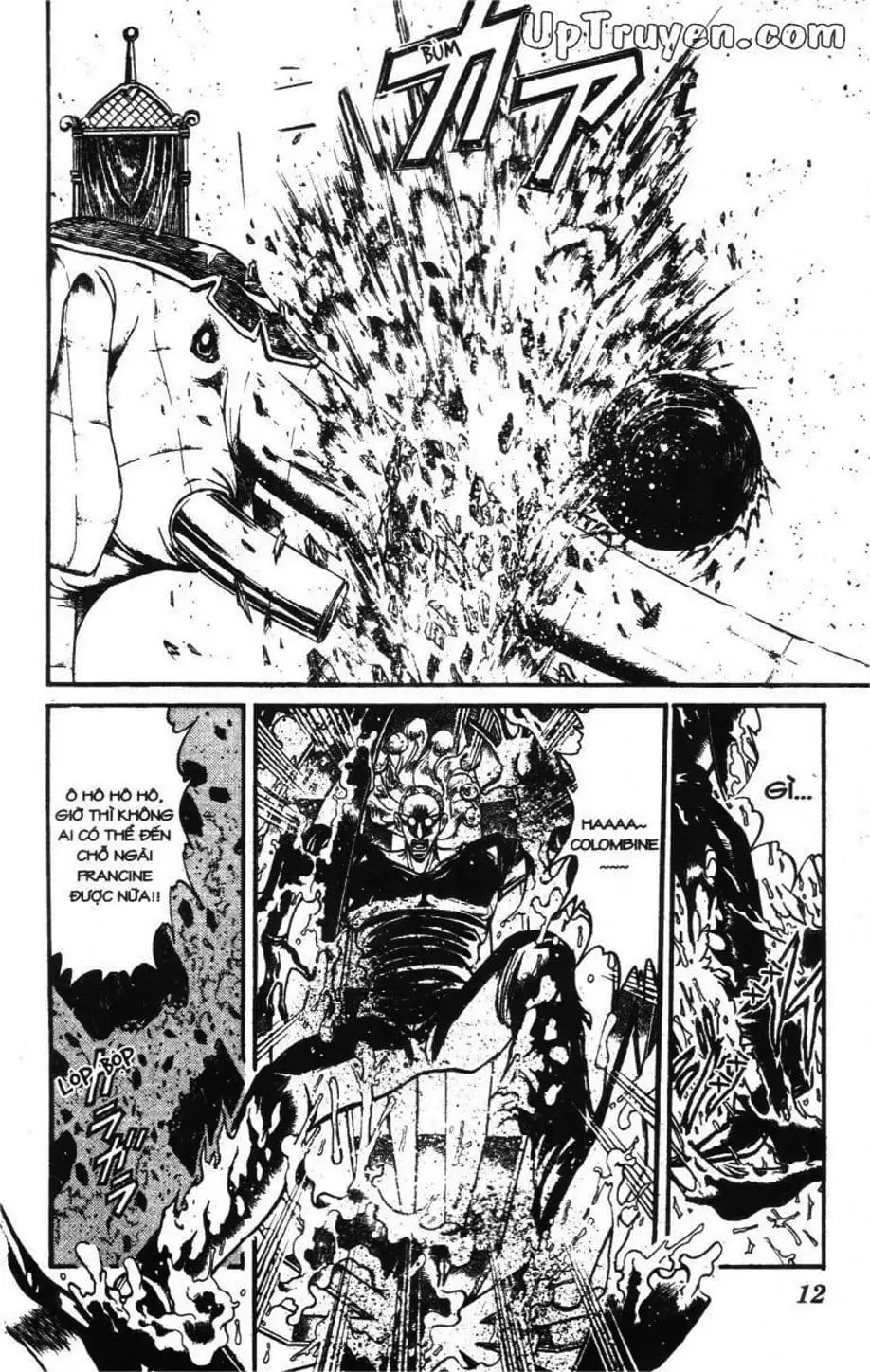 Truyện Tranh Gánh Xiếc Quái Dị - Karakuri Circus trang 5