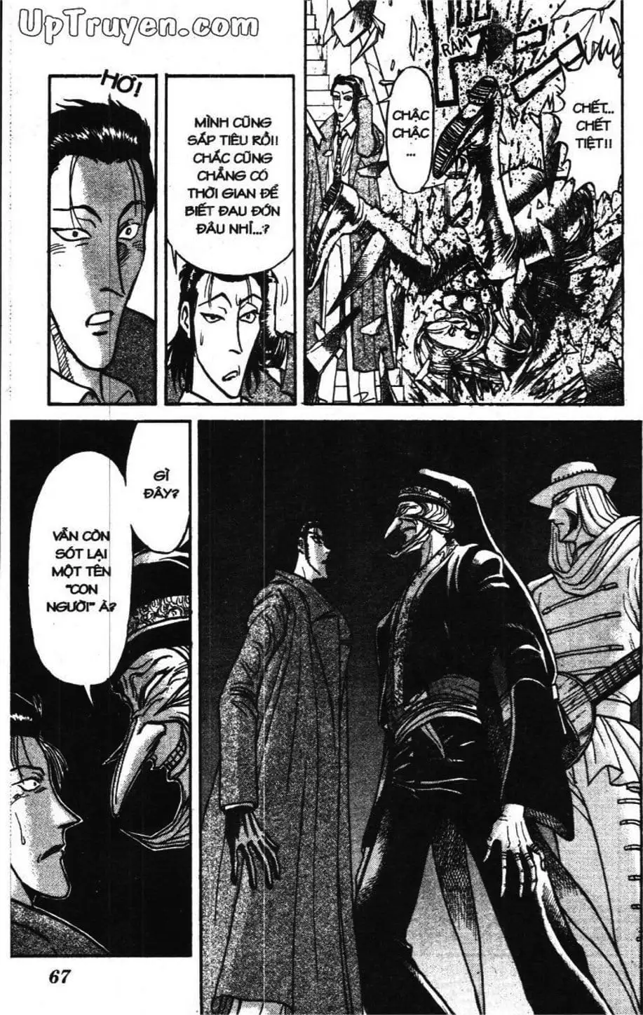 Truyện Tranh Gánh Xiếc Quái Dị - Karakuri Circus trang 5