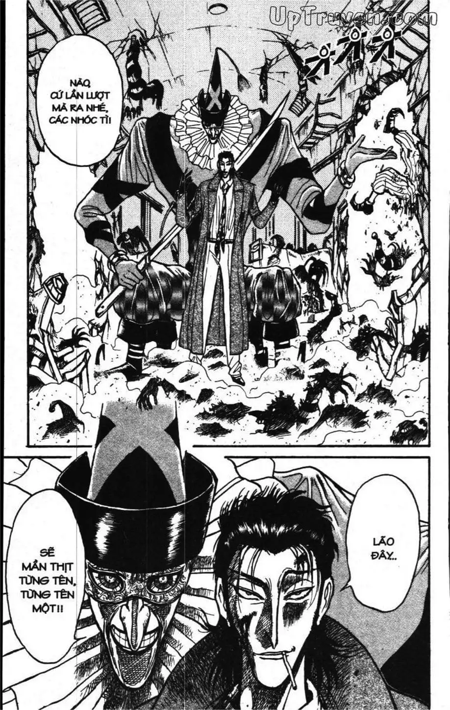 Truyện Tranh Gánh Xiếc Quái Dị - Karakuri Circus trang 5