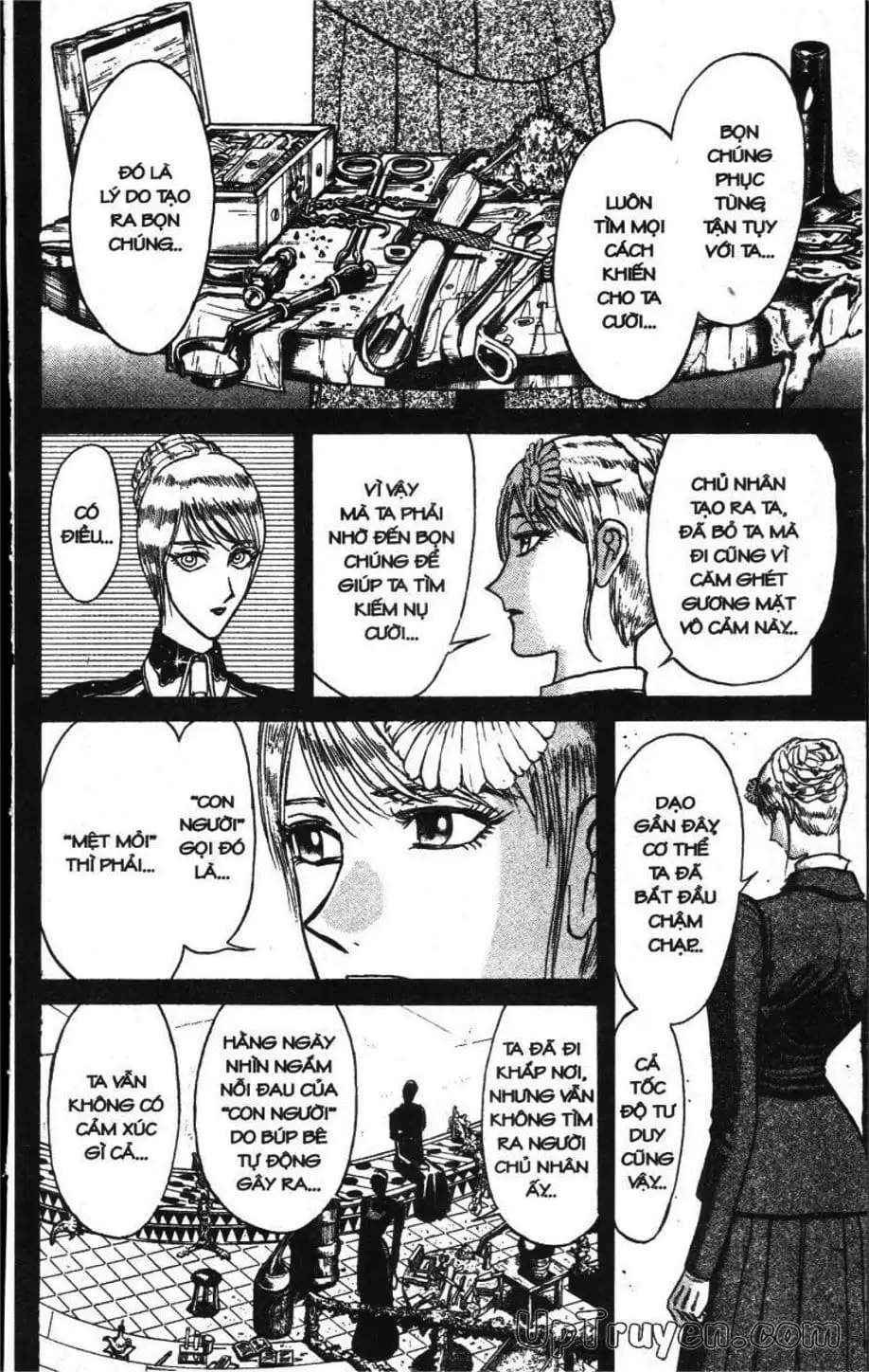 Truyện Tranh Gánh Xiếc Quái Dị - Karakuri Circus trang 5