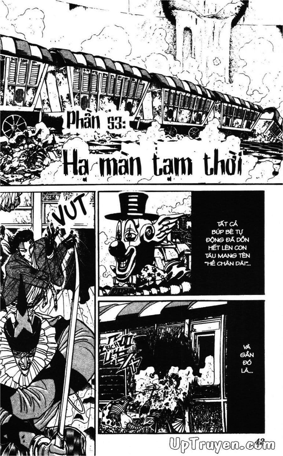 Truyện Tranh Gánh Xiếc Quái Dị - Karakuri Circus trang 5