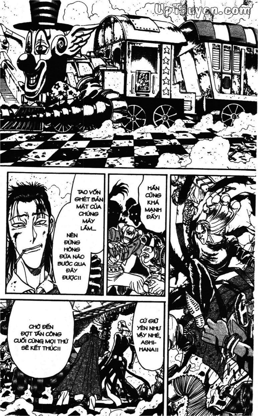 Truyện Tranh Gánh Xiếc Quái Dị - Karakuri Circus trang 5