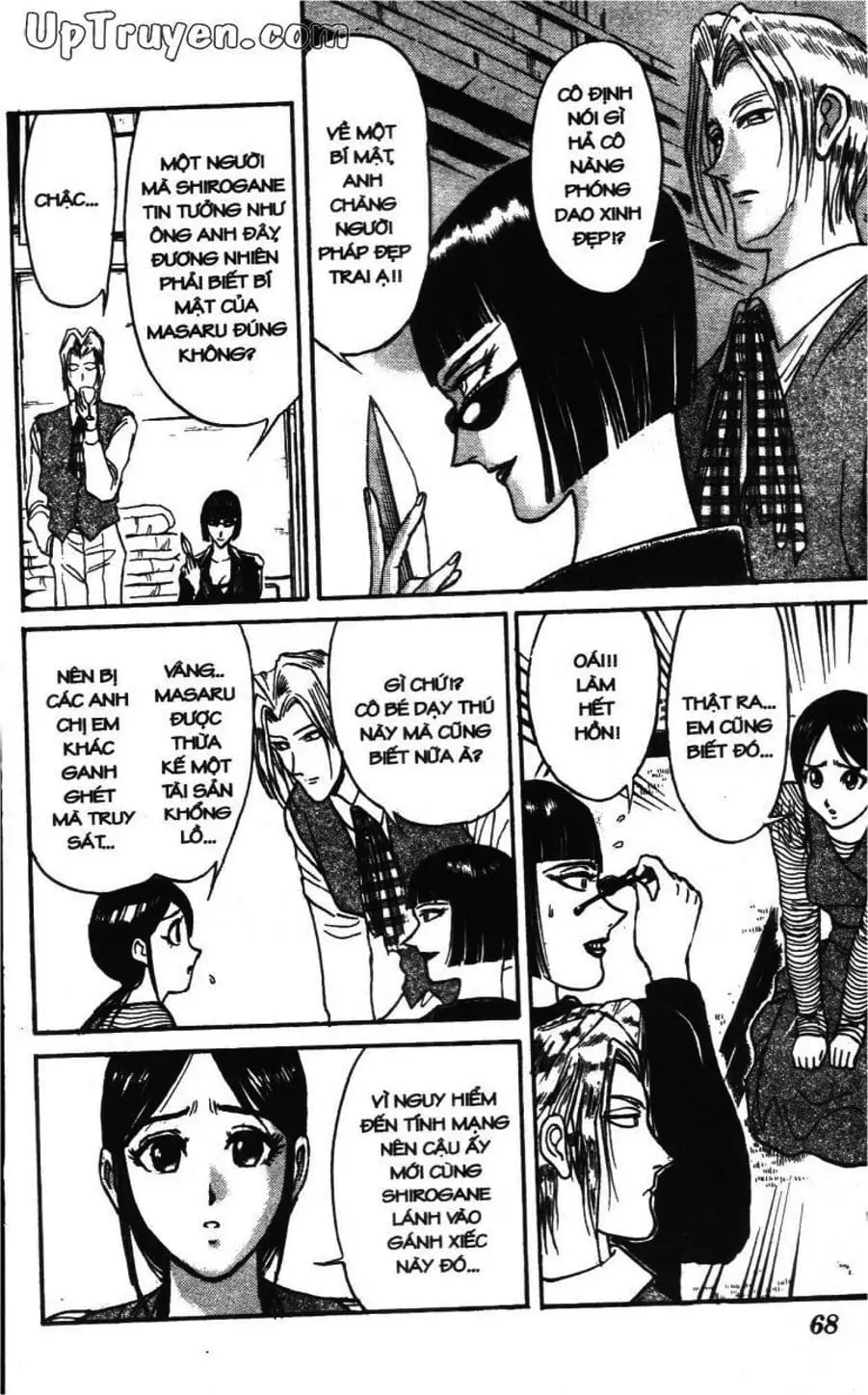 Truyện Tranh Gánh Xiếc Quái Dị - Karakuri Circus trang 5