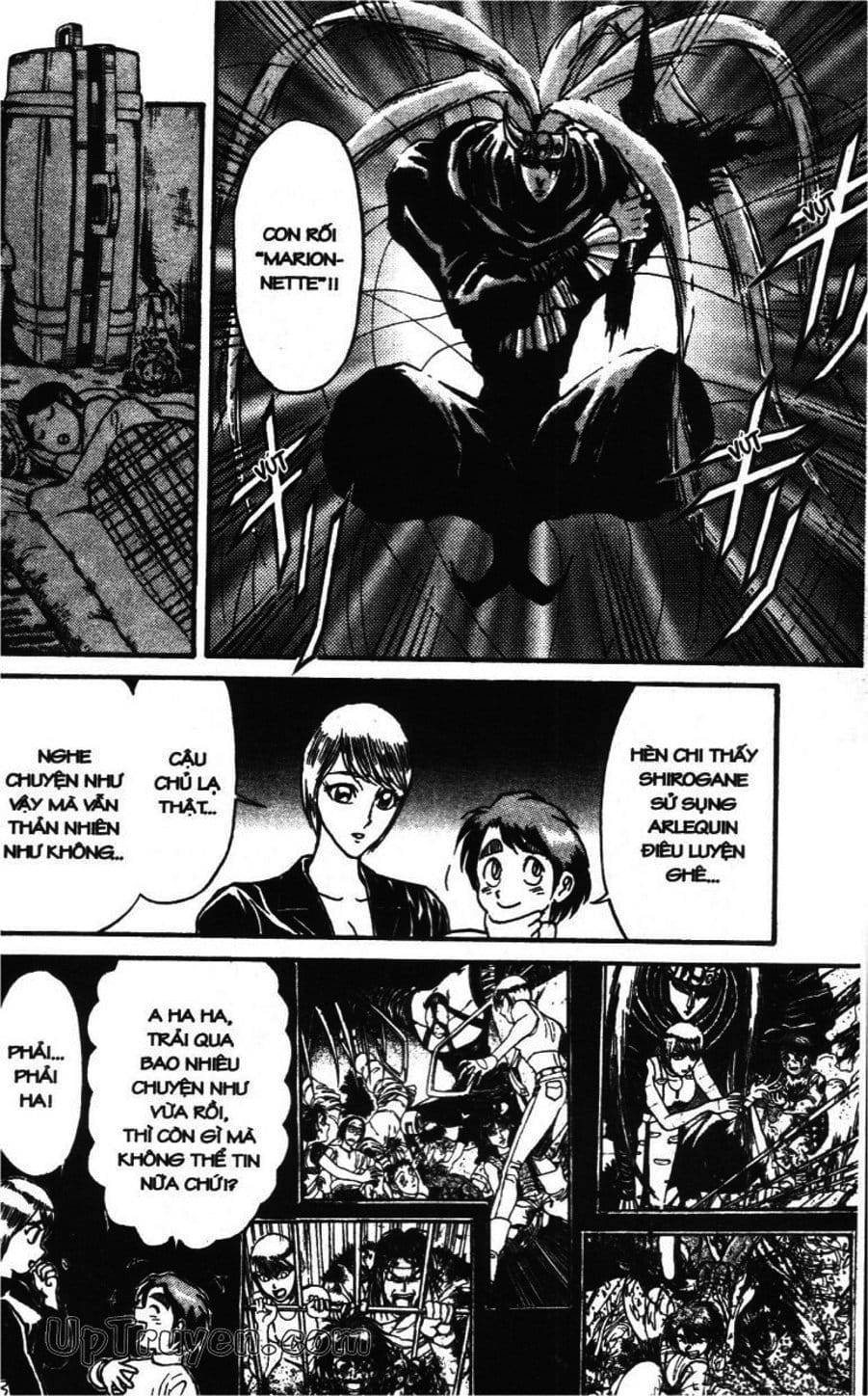 Truyện Tranh Gánh Xiếc Quái Dị - Karakuri Circus trang 5