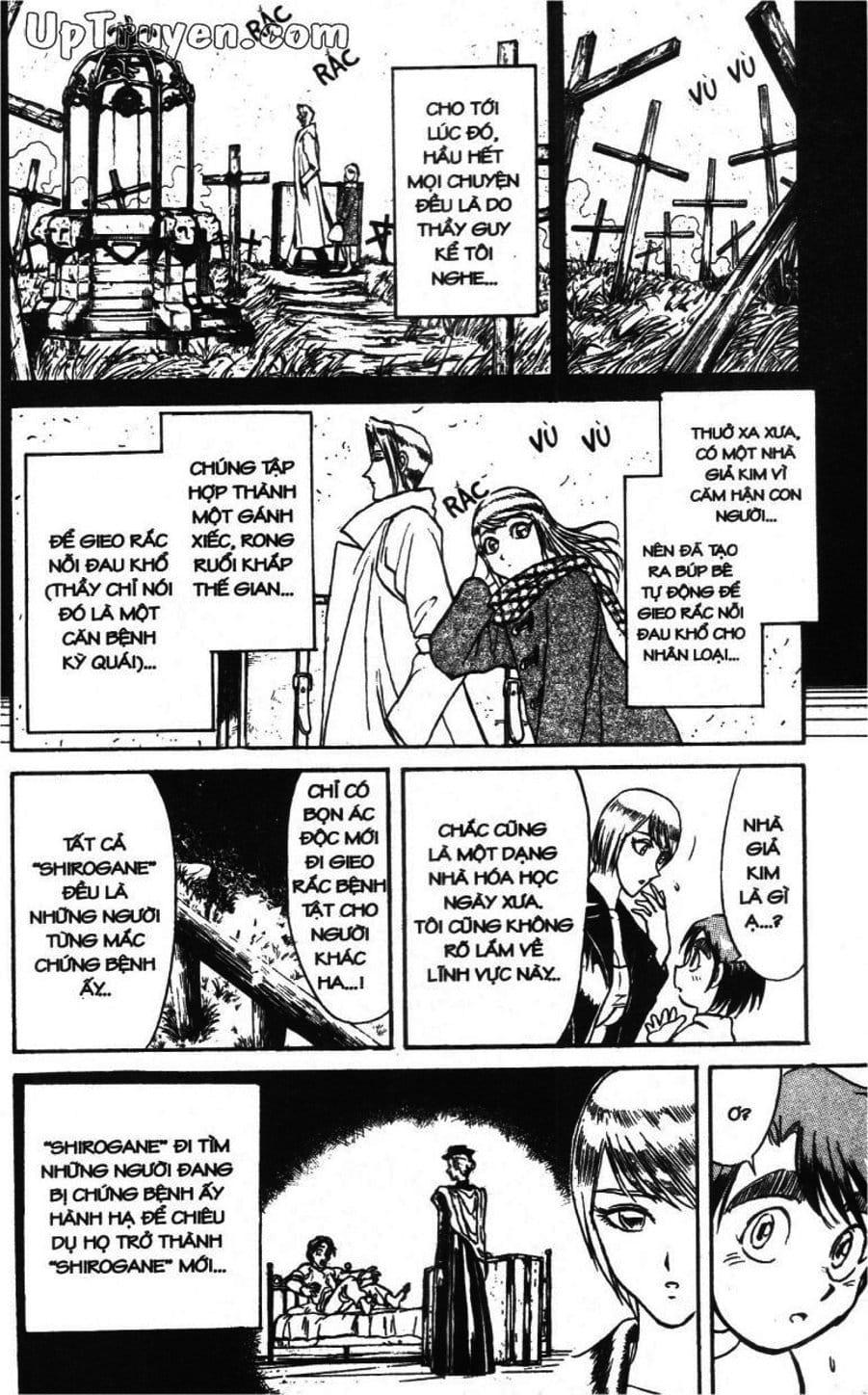 Truyện Tranh Gánh Xiếc Quái Dị - Karakuri Circus trang 5