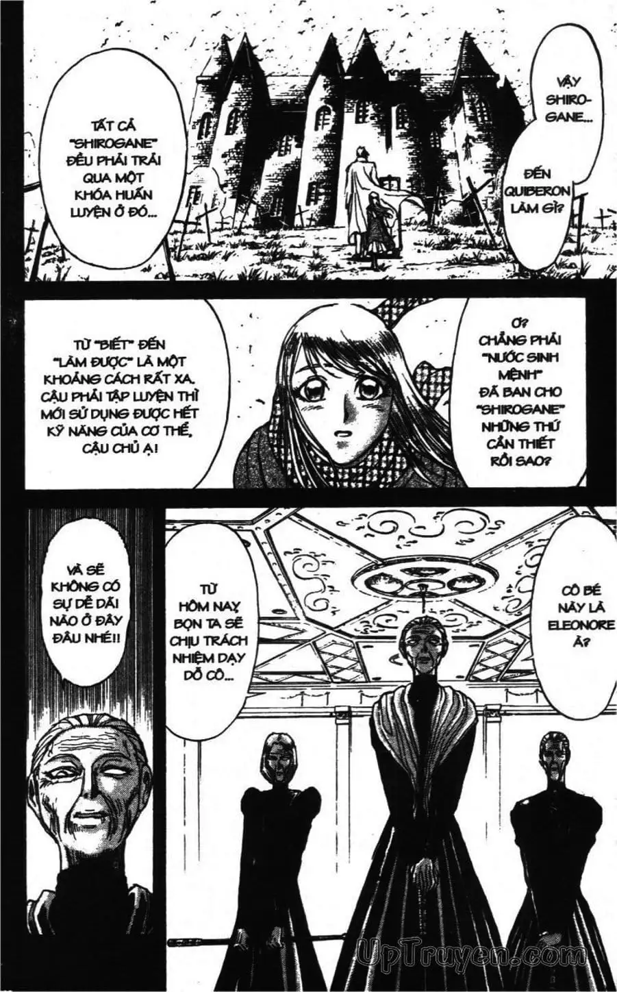 Truyện Tranh Gánh Xiếc Quái Dị - Karakuri Circus trang 5