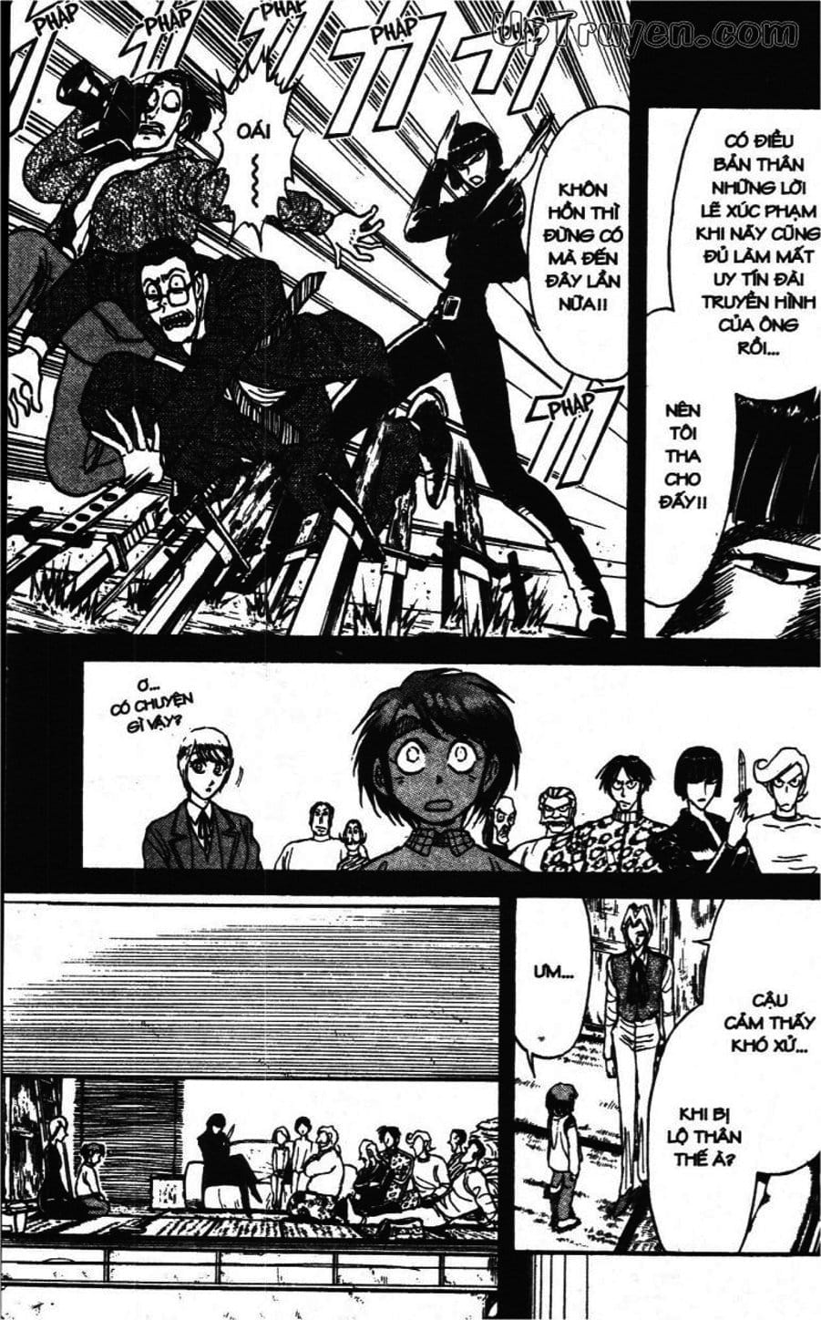 Truyện Tranh Gánh Xiếc Quái Dị - Karakuri Circus trang 5