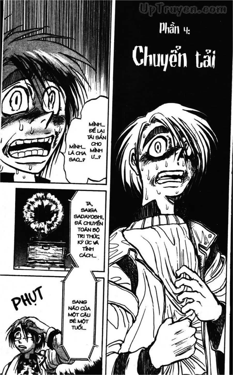 Truyện Tranh Gánh Xiếc Quái Dị - Karakuri Circus trang 5