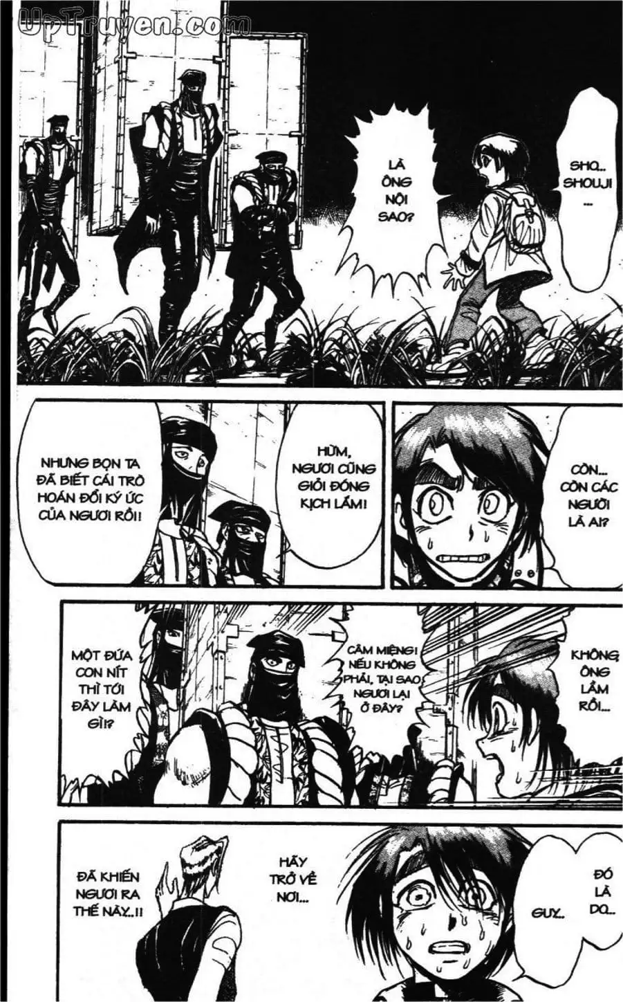 Truyện Tranh Gánh Xiếc Quái Dị - Karakuri Circus trang 5