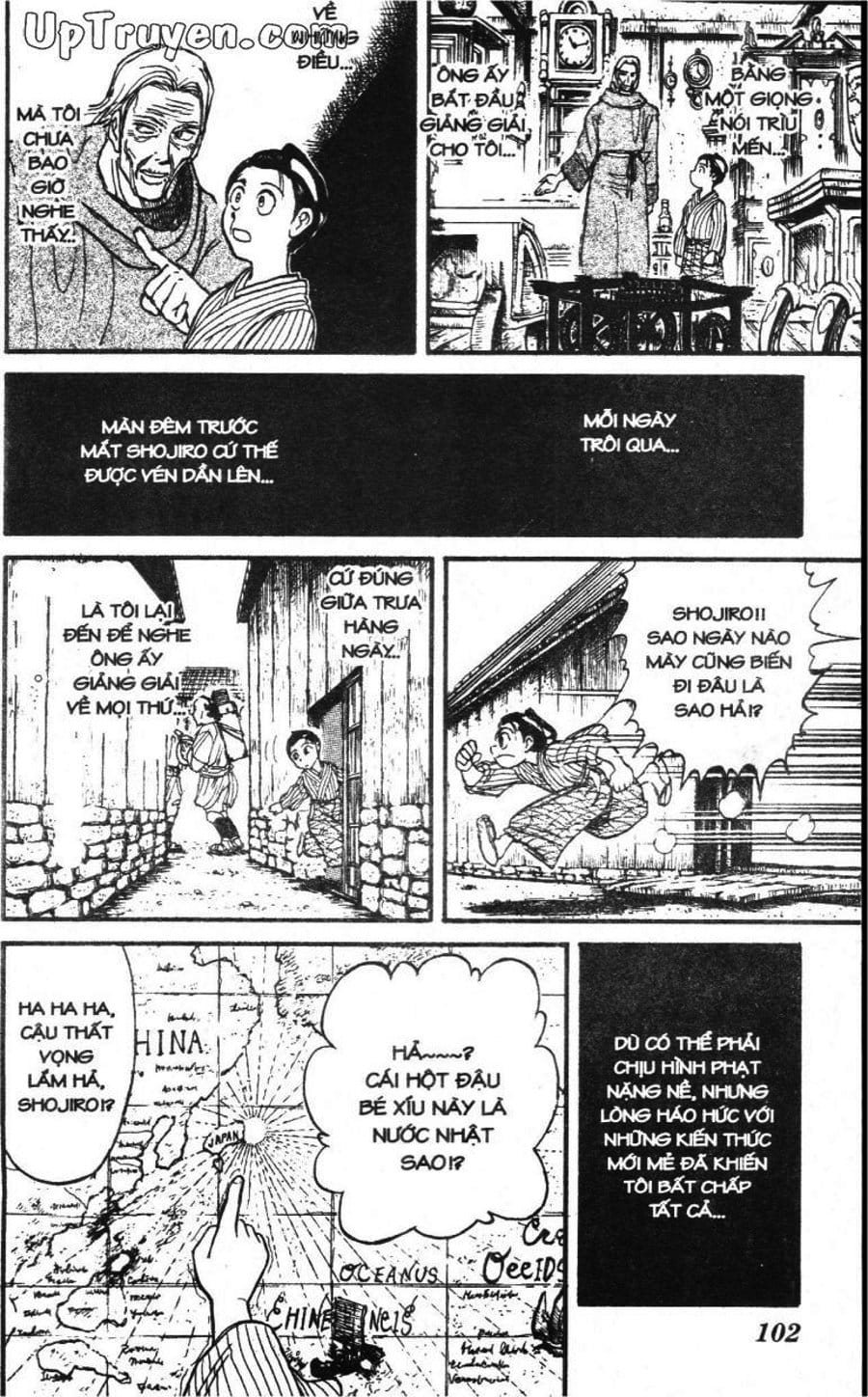 Truyện Tranh Gánh Xiếc Quái Dị - Karakuri Circus trang 5