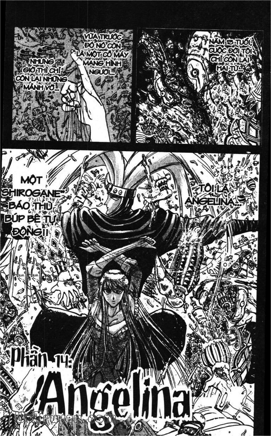 Truyện Tranh Gánh Xiếc Quái Dị - Karakuri Circus trang 5