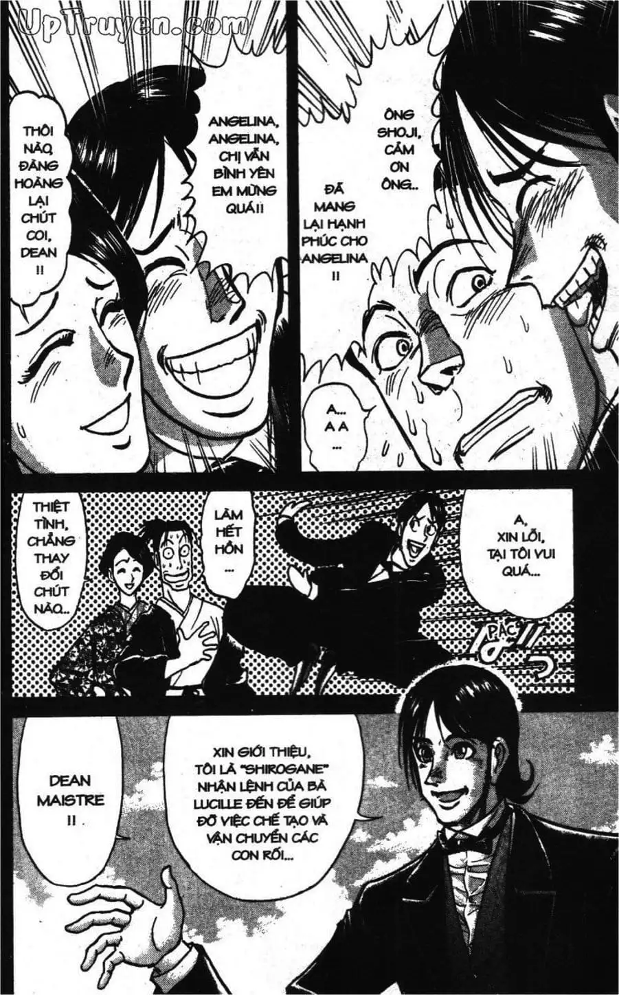 Truyện Tranh Gánh Xiếc Quái Dị - Karakuri Circus trang 5