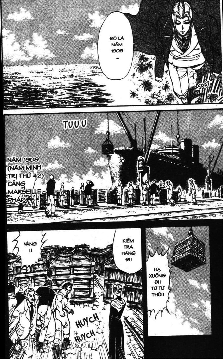 Truyện Tranh Gánh Xiếc Quái Dị - Karakuri Circus trang 5