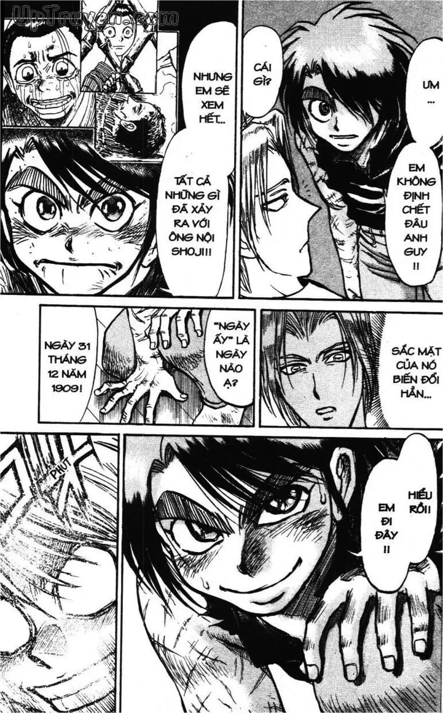 Truyện Tranh Gánh Xiếc Quái Dị - Karakuri Circus trang 5