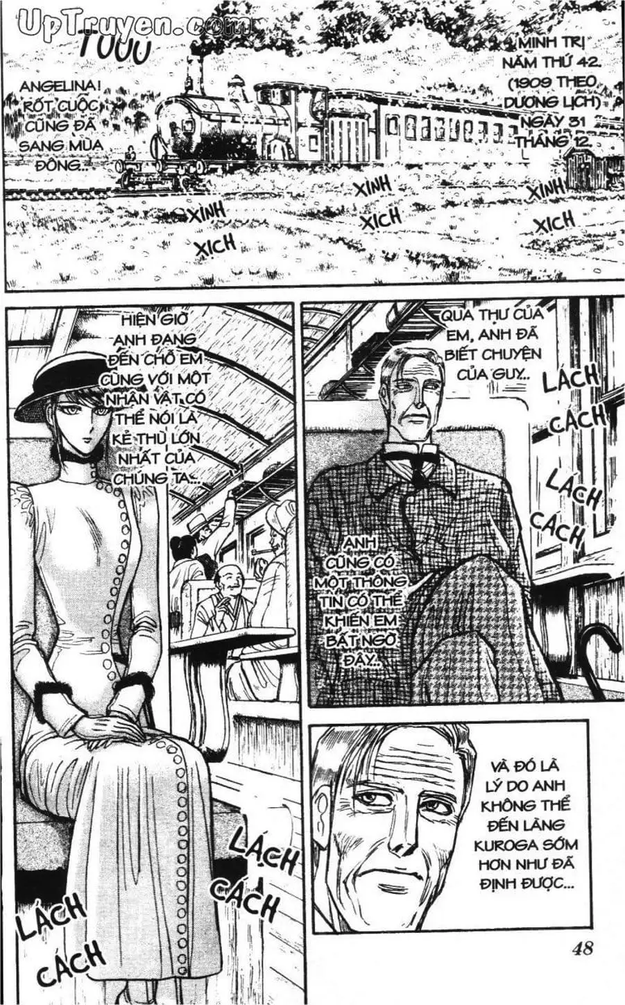 Truyện Tranh Gánh Xiếc Quái Dị - Karakuri Circus trang 5