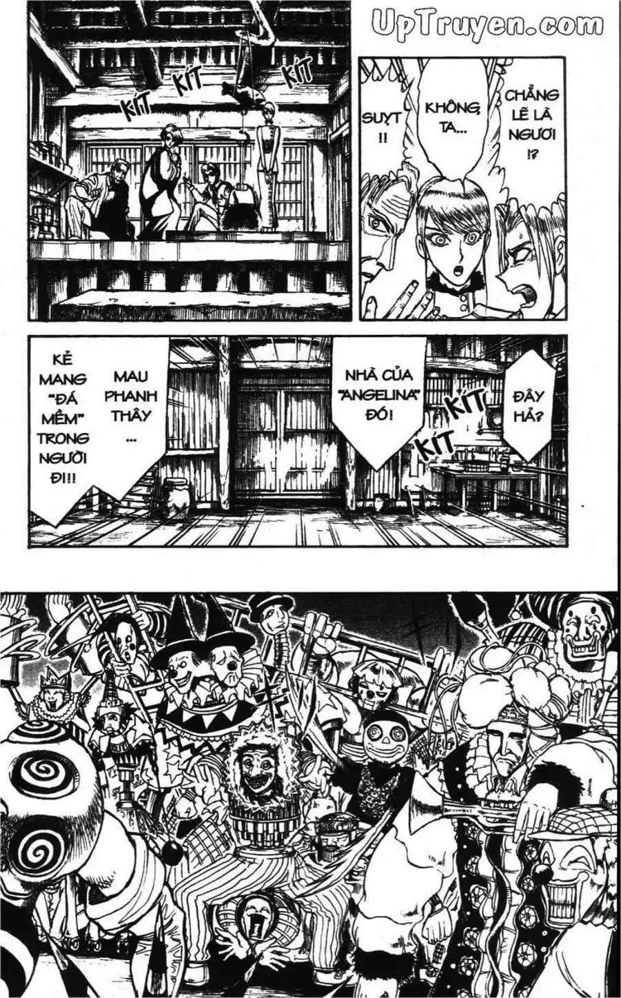 Truyện Tranh Gánh Xiếc Quái Dị - Karakuri Circus trang 5