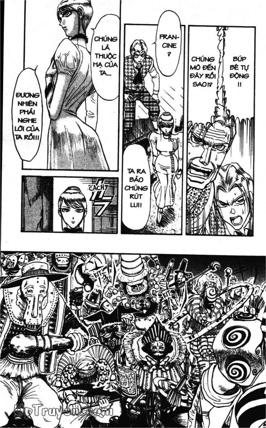 Truyện Tranh Gánh Xiếc Quái Dị - Karakuri Circus trang 5