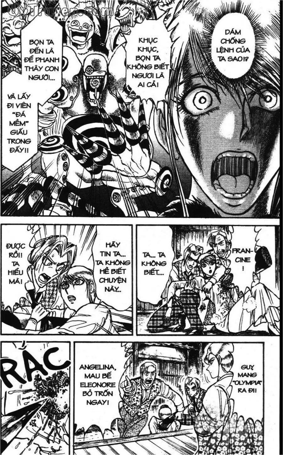 Truyện Tranh Gánh Xiếc Quái Dị - Karakuri Circus trang 5