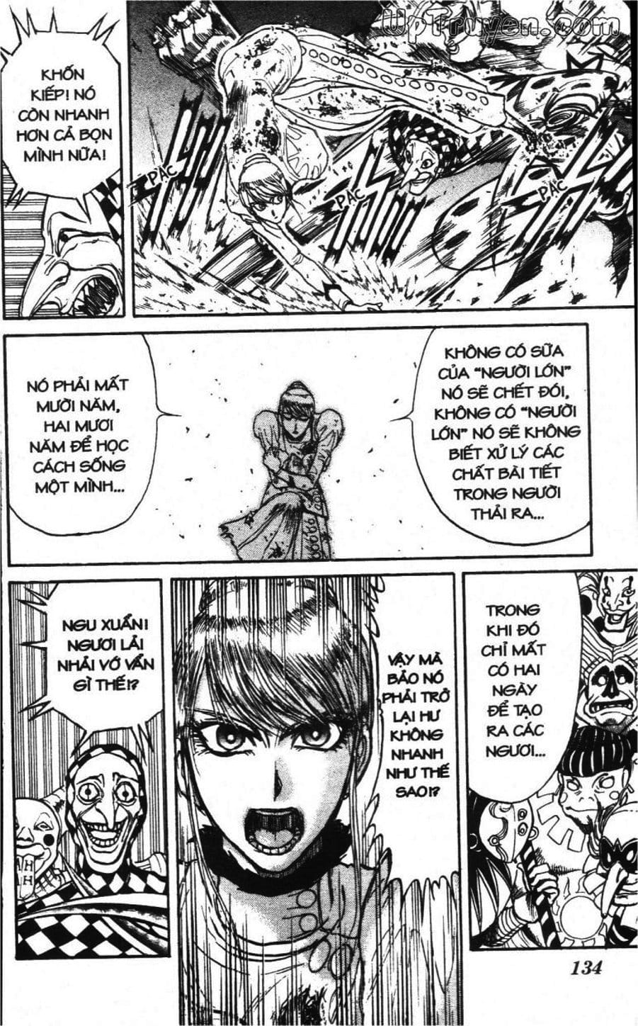 Truyện Tranh Gánh Xiếc Quái Dị - Karakuri Circus trang 5